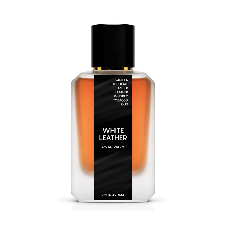 Zoha Aroma White Leather | Long-Lasting Sweet Masculine Leather Perfume -  50 ML